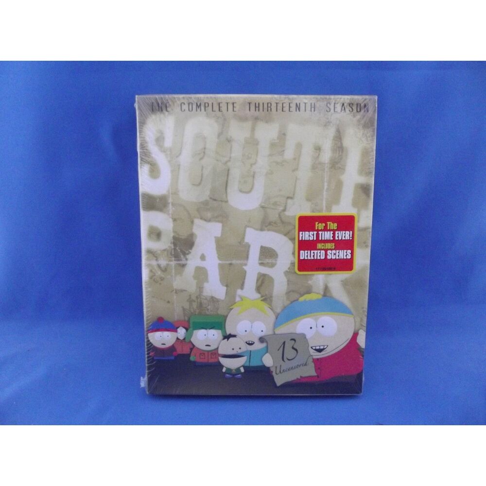 South Park Complete Thirteenth 13th Season 13 DVD First Print BRAND NEW & SEALED